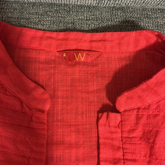 W FOR WOMEN PINK KURTA TUNIC PAKISTANI SIZE 6 CORAL - Picture 8 of 13